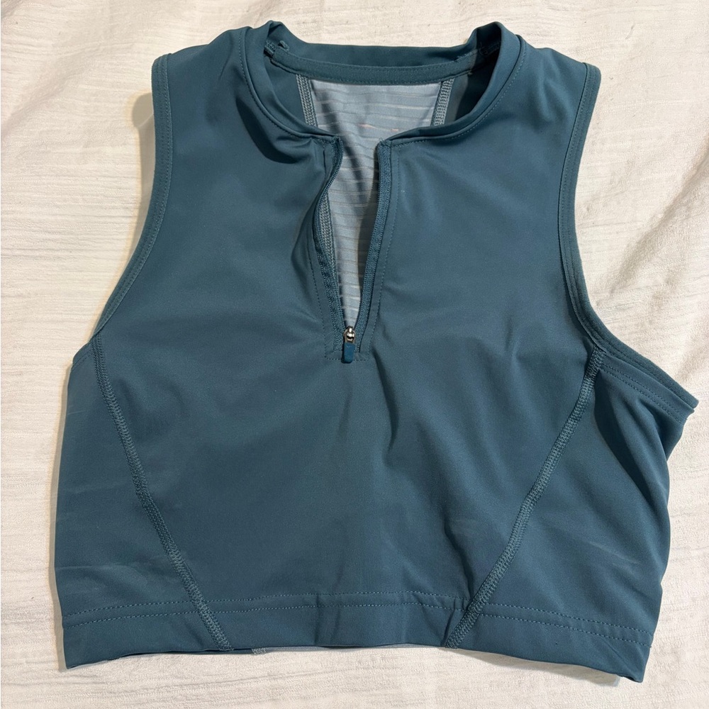 Nike Blue Crop Top
